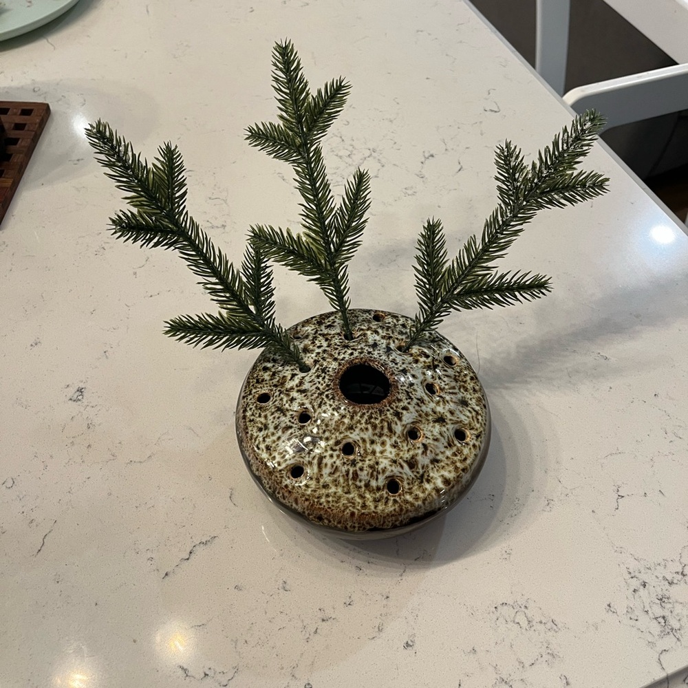 Handcrafted Ceramic Ikebana Vase
